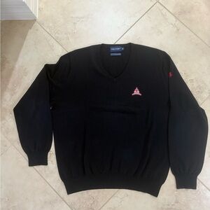 Ralph Lauren Black V-Neck Sweater